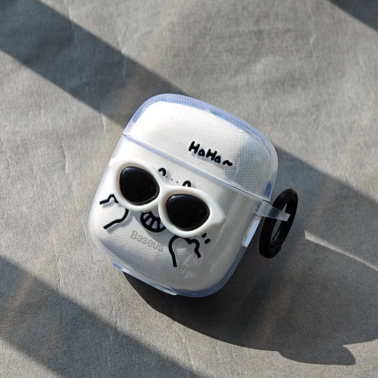 原创coolguy适用倍思wm02保护套mc1蓝牙as01耳机BC1套wm01可爱e3卡通bass1+ - 图2