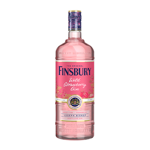 Finsbury金酒野草莓杜松子粉红gin酒37.5Vol700ml金汤力基酒
