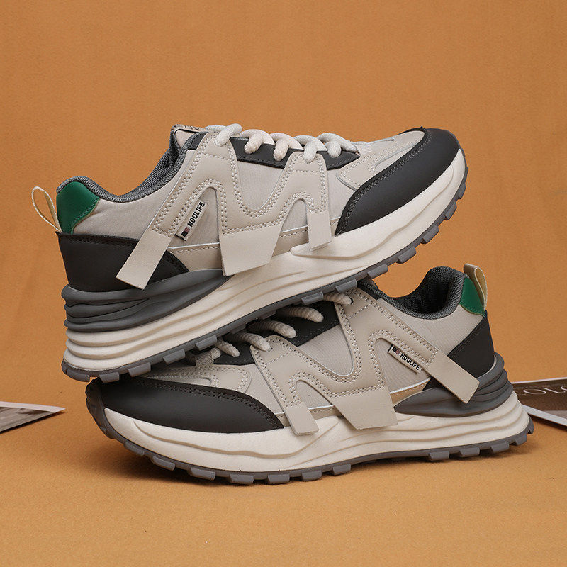 NDU男鞋时尚运动鞋男德训鞋透气潮流百搭复古板鞋新款平底鞋,淘宝优惠券,粉丝福利购,淘宝优惠卷