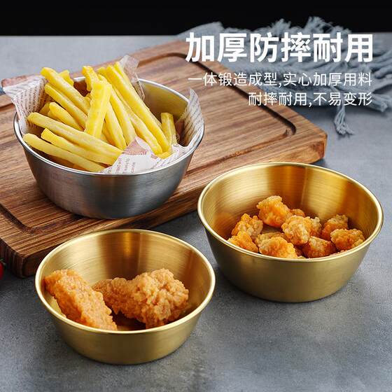 Tavern-specific bowl with rice wine seasoning, Korean bowl, rice wine bowl, stainless steel 304 hotel hot and cold soup bowl