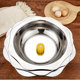 Pot induction cooker stainless steel octagonal pot thick pot clear hot pot soup pot commercial solar hot pot pot hot pot household
