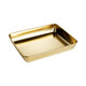 316 Tiramisu thickened square plate, flat bottom tray, cooked food special plate, steamed vegetable barbecue plate, towel plate