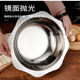 Pot induction cooker stainless steel octagonal pot thick pot clear hot pot soup pot commercial solar hot pot pot hot pot household