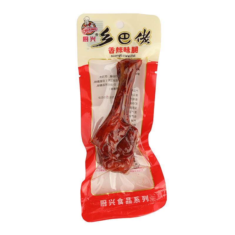 乡巴佬风味小腿王40g盐焗鸭翅根鸭腿鸡腿真空包装零食开袋即食