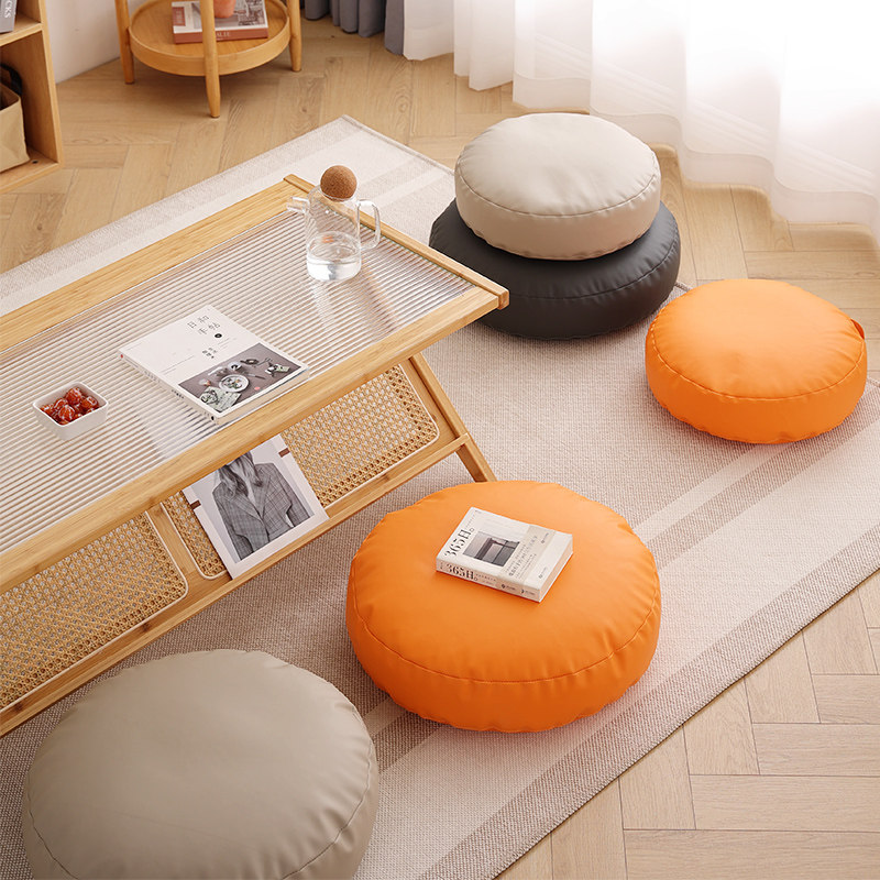 日式蒲团坐垫家用飘窗坐墩客厅地上四季办公垫懒人看书榻榻米地垫