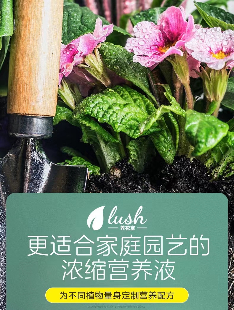 琼曼养花宝亿家营养液植物通用型绿植花卉水培家用盆栽液体肥养花-图1