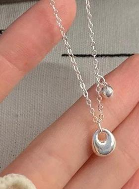 称心如意有球必应项链女高级设计感小众百搭ins风时尚简约锁骨链