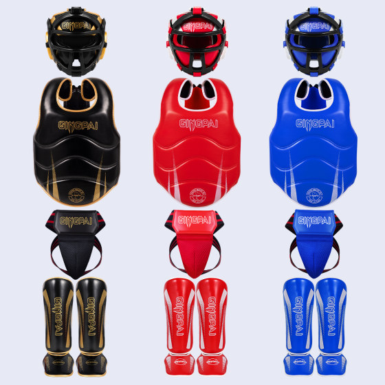 Jingpai children's fighting protective gear set five-year warranty