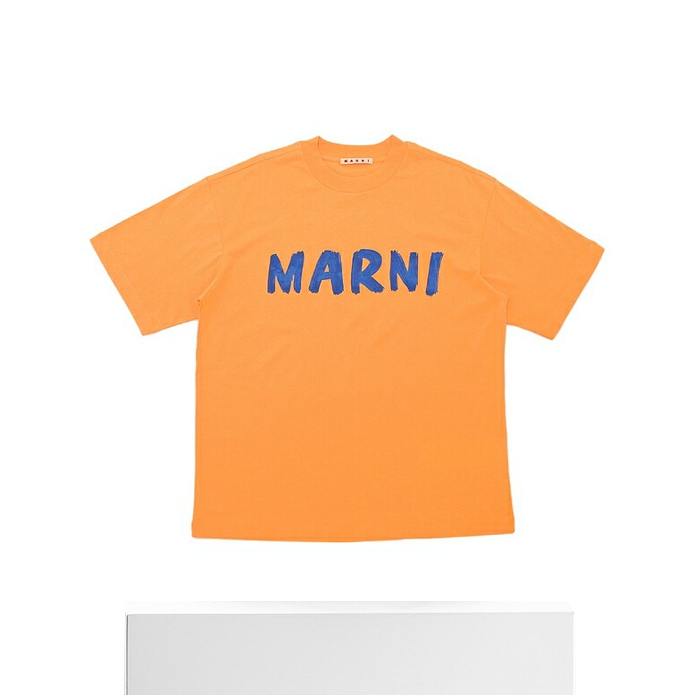 日本直邮Marni T恤橙色女士 MARNI THJET49EPH USCS11 L1R08-图3