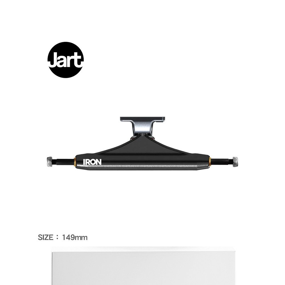 日本直邮JART 滑板卡车 JART SKATEBOARDS IRON 149mm HIGH BLACK - 图3