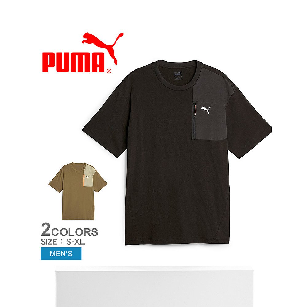 日本直邮PUMA Open Road T恤男士 OPEN ROAD TEE 678357 上衣品牌 - 图3