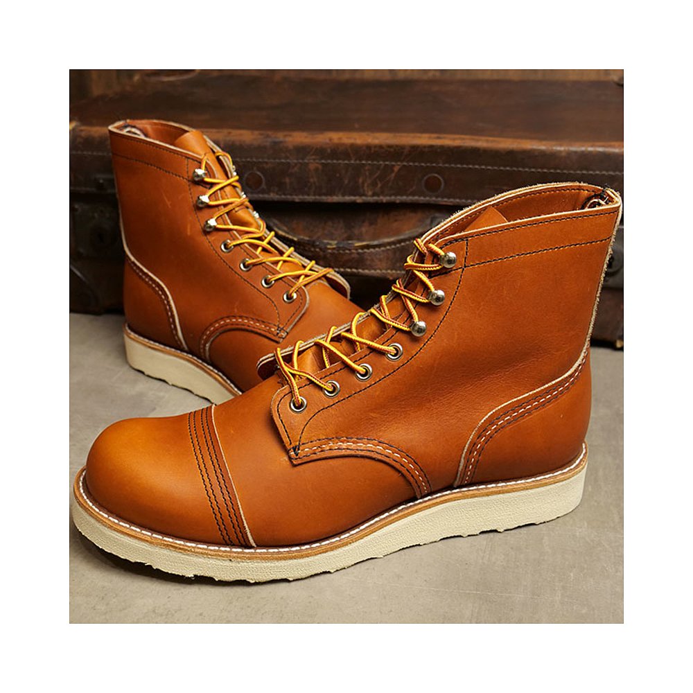 日本直邮REDWING 男士靴子 Iron Ranger Traction Tread 8089 IRO - 图0