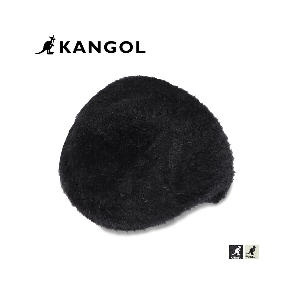 日本直邮KANGOL 狩猎帽贝雷帽男女款毛皮 FURGORA 504象牙 108-16 - 图0