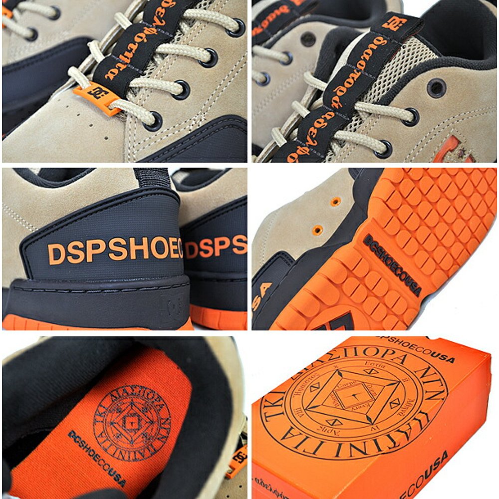 日本直邮DC SHOES CLOCKER 2 DSP DASPORA SKATEBOARDS BROWN dm2 - 图2