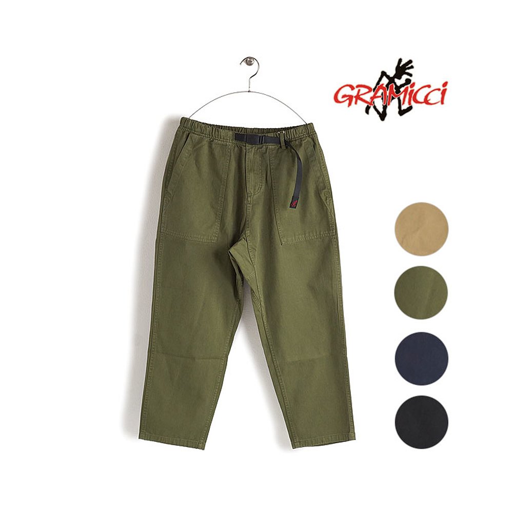 日本直邮GRAMICCI宽松锥形裤男士 G103-OGT SS22宽松锥形裤及-图0
