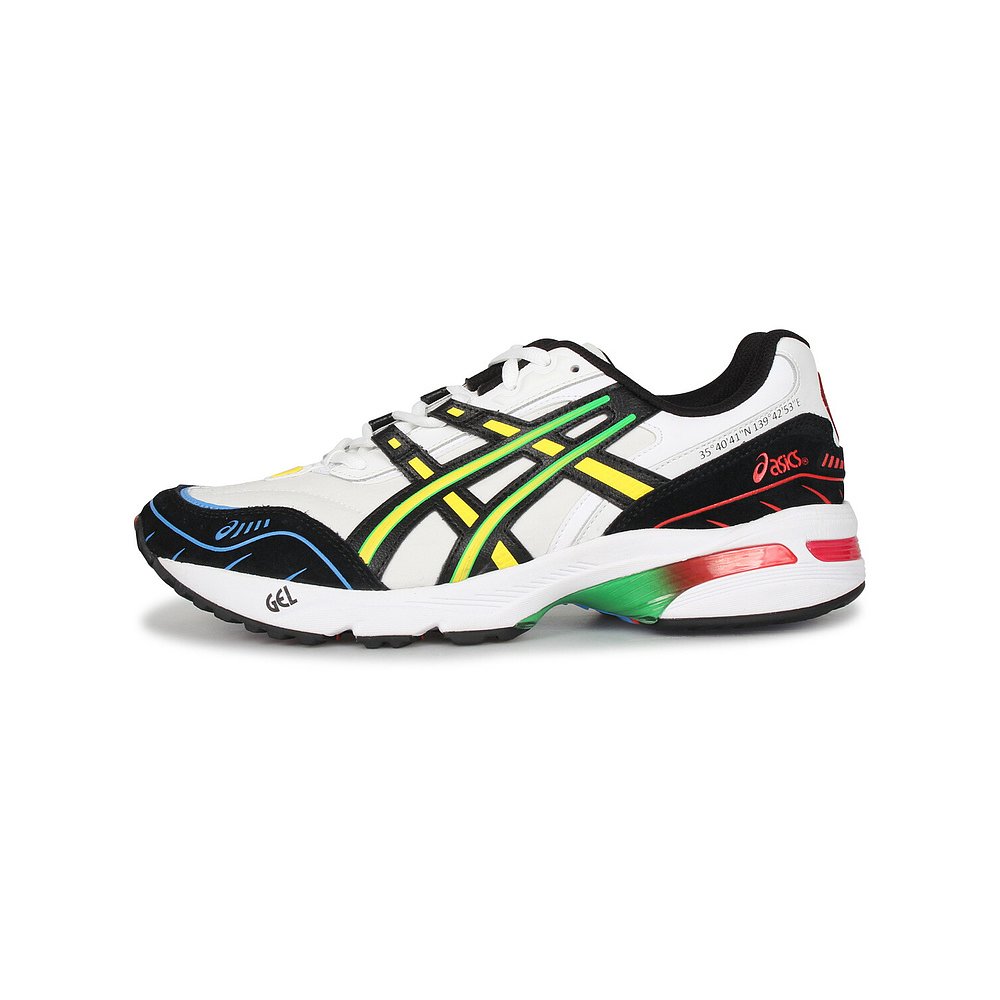 日本直邮asics gel 1090 运动鞋男式 GEL-1090 白色 1021A283-100 - 图1