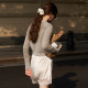 PJMINMARCH ຜ້າຂົນຫນູ loungewear ຕິດກັບຜິວຫນັງ