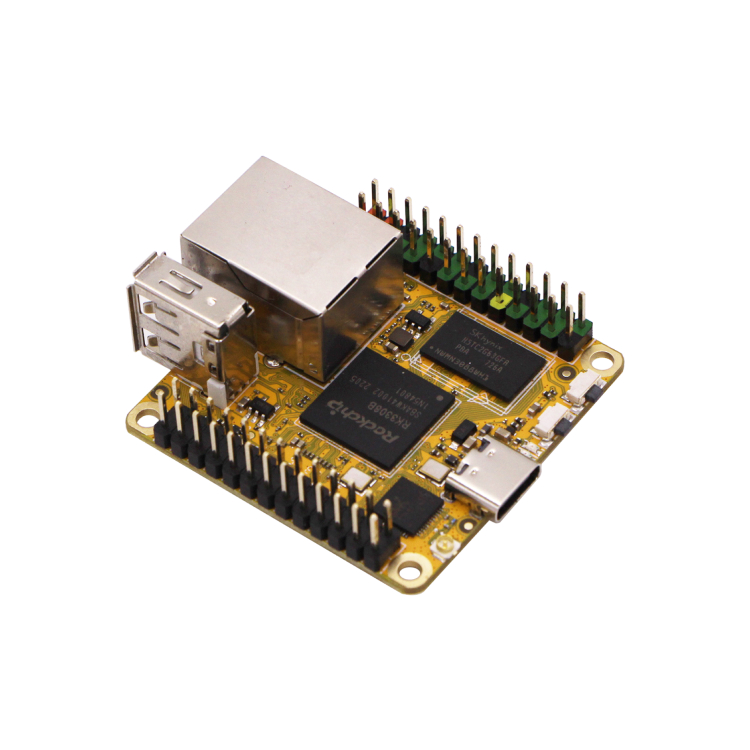 瑞莎 Radxa 开发板 ROCK Pi S RK3308B 四核CPU 单板机 - 图1