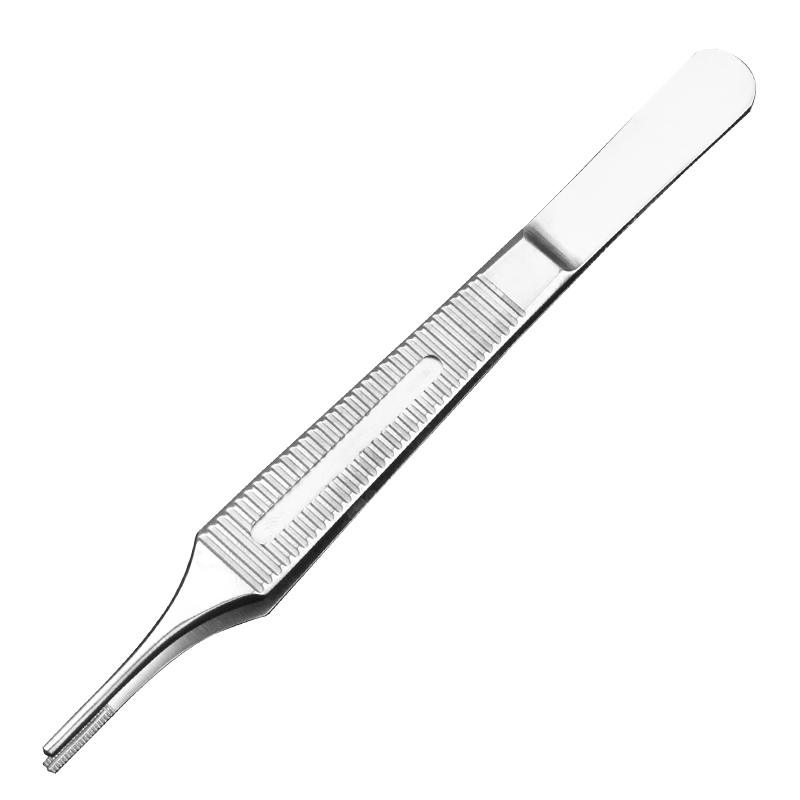 朗米尼康医用外科手术有齿镊耳鼻腔部综合整形器械工具取软骨镊子