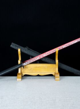 金属制刀剑高锰钢手工锻打环手唐横刀一体影视冷兵器绣春刀未开刃