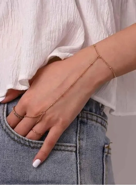 欧美链条手链ins风简约串珠