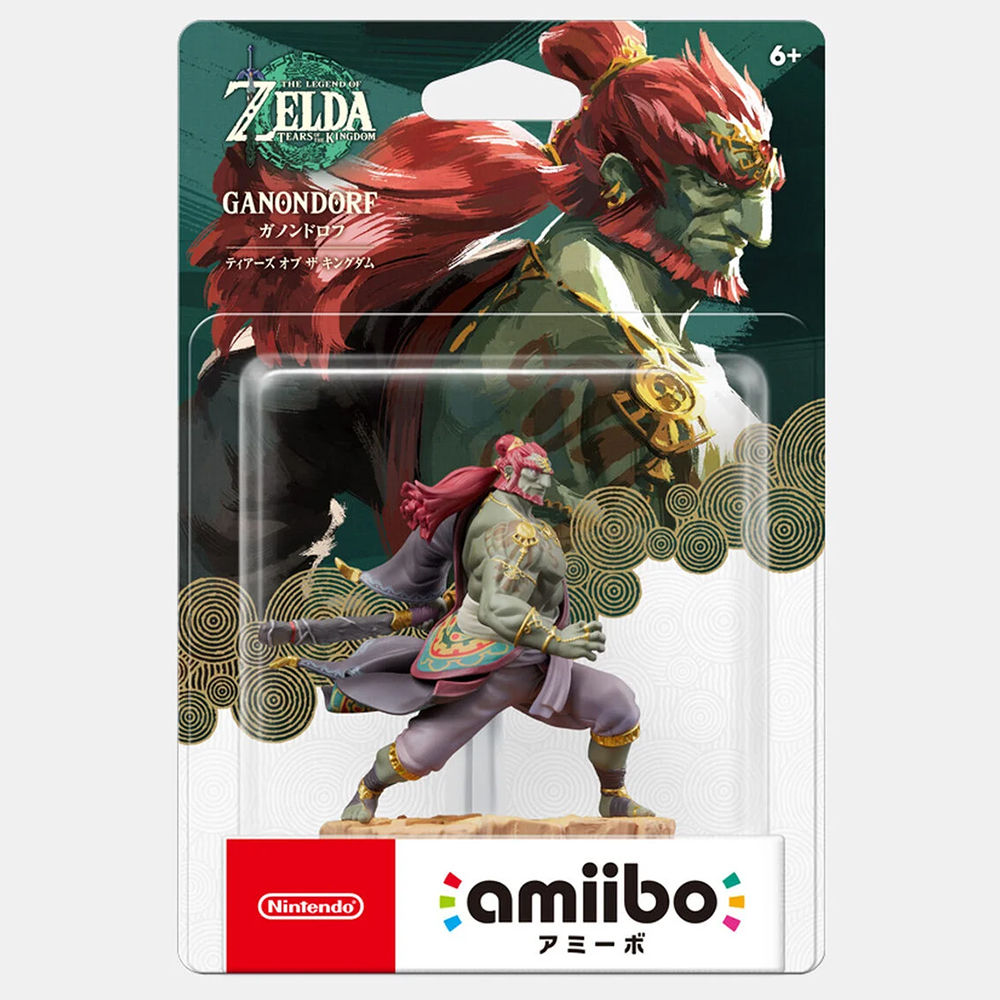 正版 任天堂Switch NS 塞尔达传说王国之泪 amiibo 林克 加侬多夫 - 图2