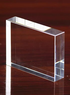 侨天号水晶玻璃定制各种尺寸刻字