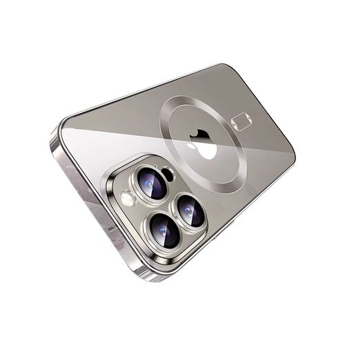 适用苹果16promax手机壳新款iPhone15Pro磁吸外壳16镜头全包ip13透明12高级11简约保护套pro高级感 - 图3