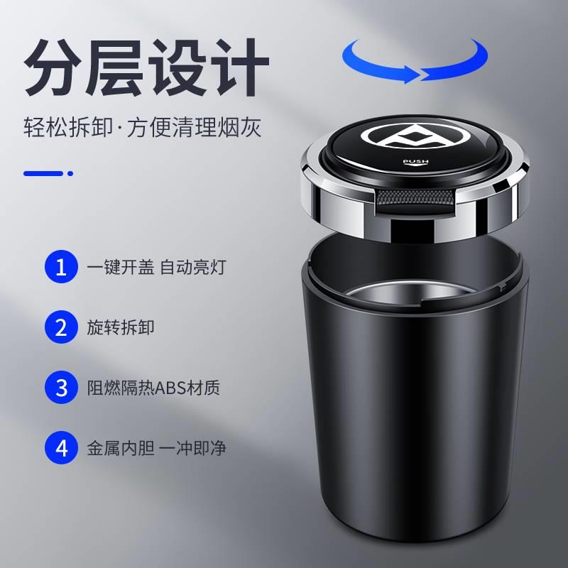 上汽大通T60/T70/G10改装件V80全车配件装饰品皮卡专用烟灰缸车用 - 图1