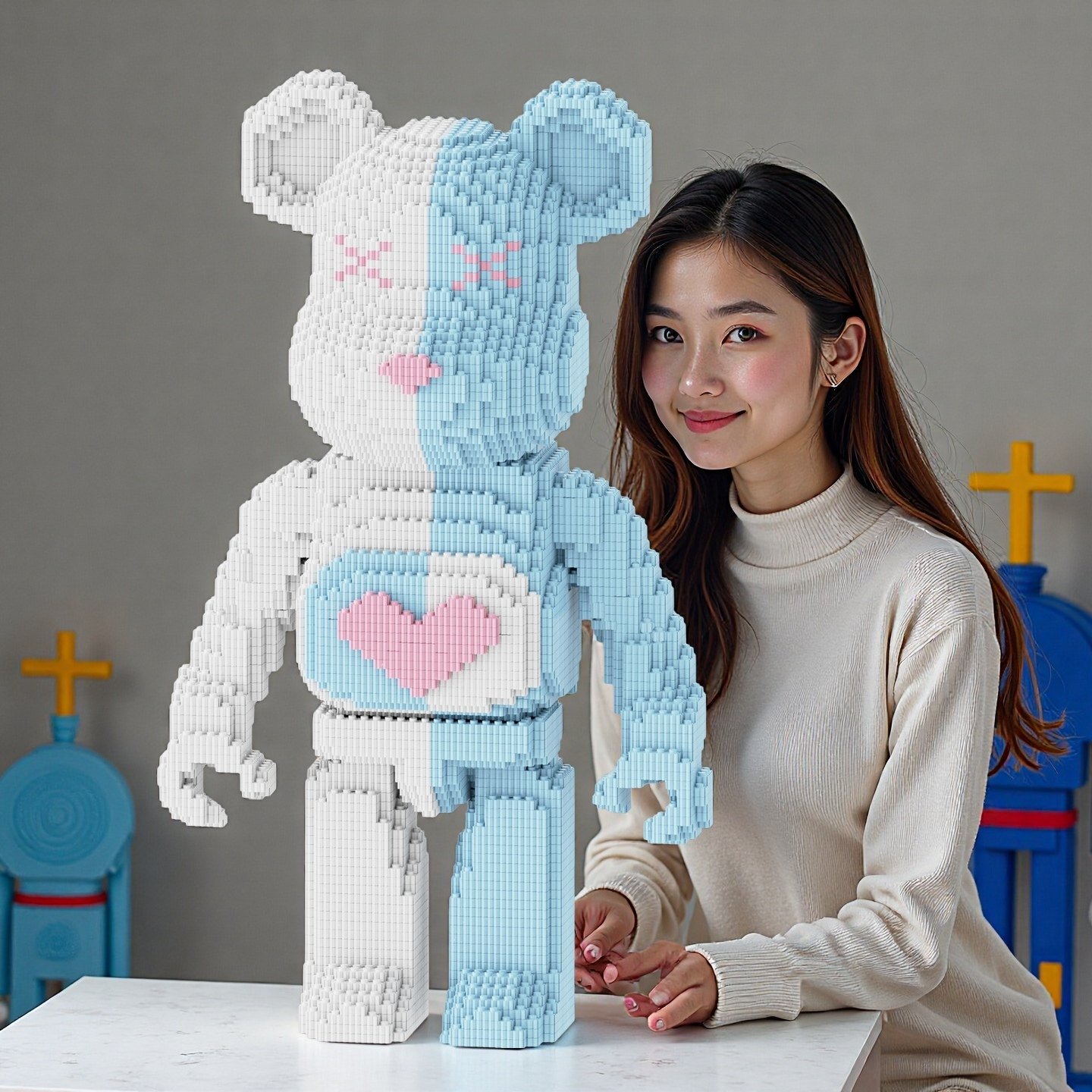 2025新款积木暴力熊男女孩系列礼物适用于乐高拼装玩具儿童拼图男,淘宝优惠券,粉丝福利购,淘宝优惠卷