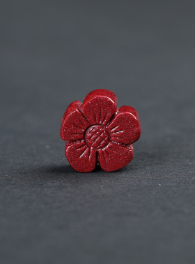 天然原矿朱砂散珠紫金砂配件隔珠