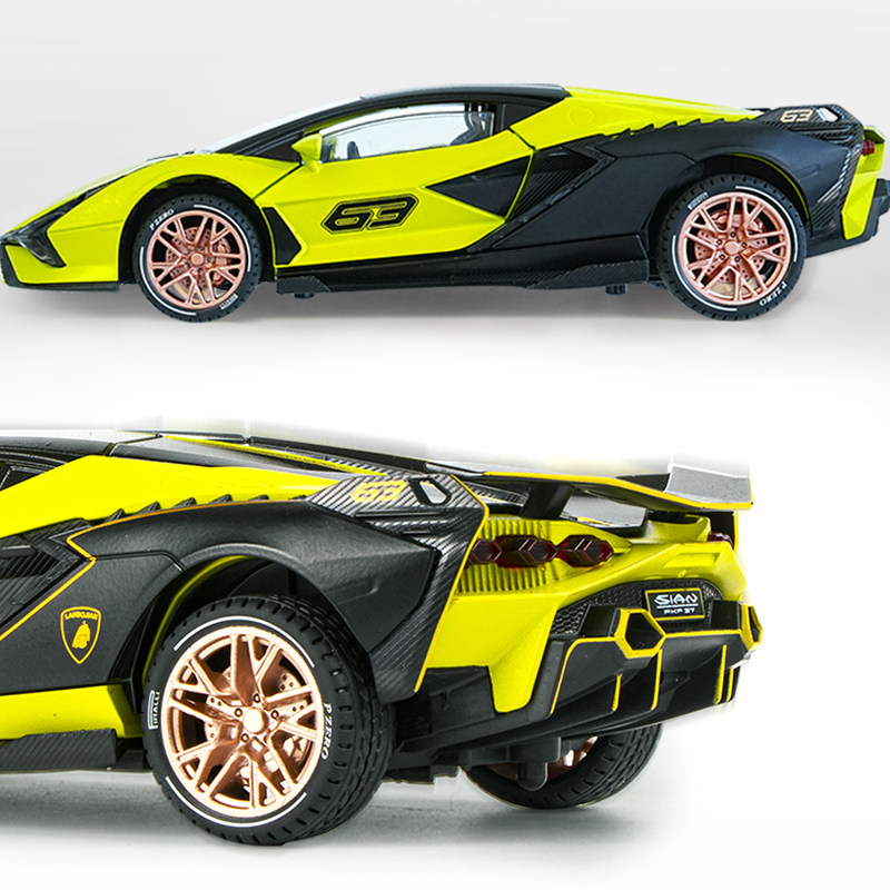合金1:18兰博基尼埃尔塔多5vj63隐藏版汽车模型仿真兰博闪电跑车,淘宝优惠券,粉丝福利购,淘宝优惠卷