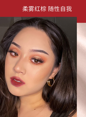 ColourPop哑光红棕色液体唇膏