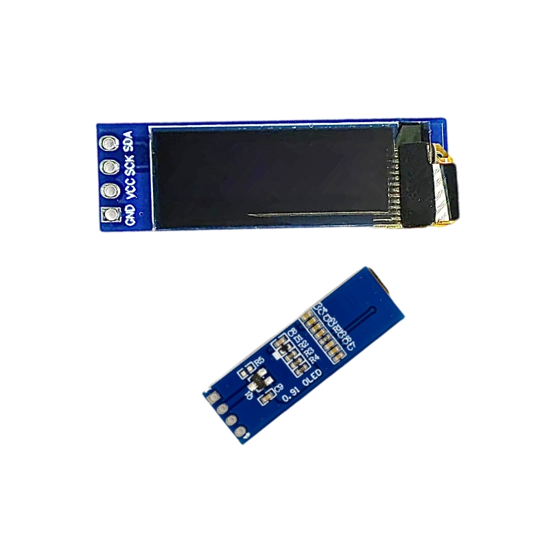 0.91寸4针液晶屏128*32点阵 SSD1306驱动 IIC接口 OLED显示屏模块 - 图3