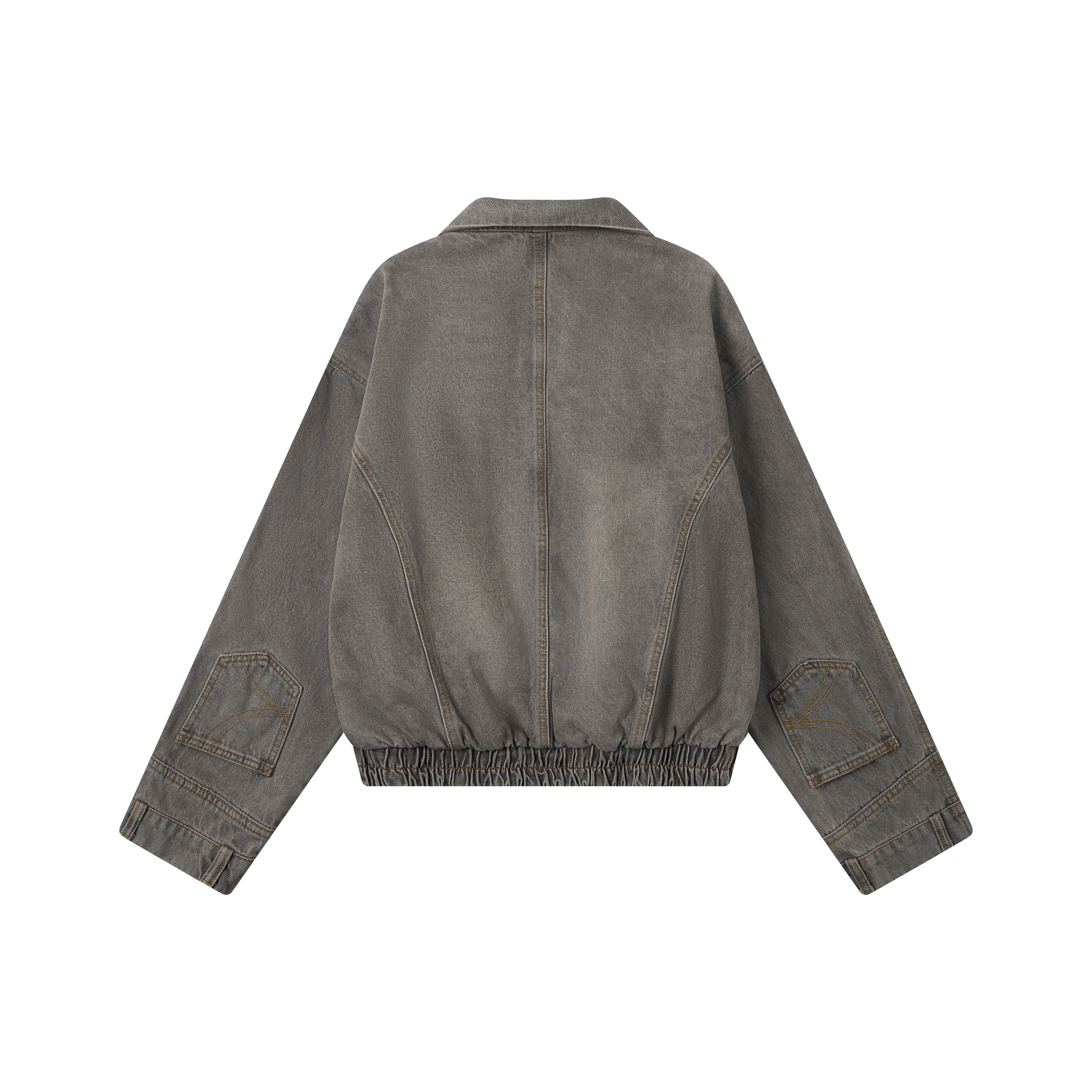 OZGM反装牛仔外套男潮牌水洗做旧上衣春秋季宽松美式休闲工装夹克,淘宝优惠券,粉丝福利购,淘宝优惠卷