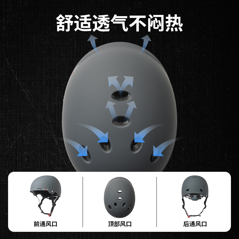 triple eight闪电款美国进口888滑板头盔儿童成人T8运动轮滑护具 - 图3