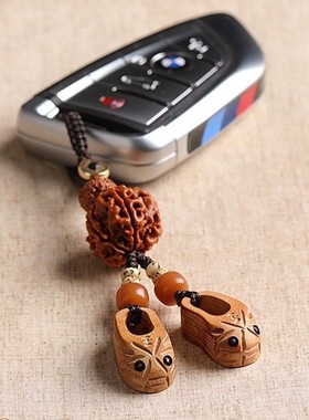 防小人护身符桃木神器办公室物件挂饰去除化镇避破驱小人摆件挂件