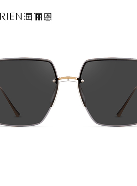 海俪恩遮阳蝶形女一体鼻托墨镜