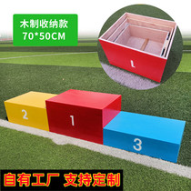 Podium Steel Wood School Training Course Remedial Workshop Company Equipment and Athletics Manufacturer Direct Sales Thickening of Thickened Hair