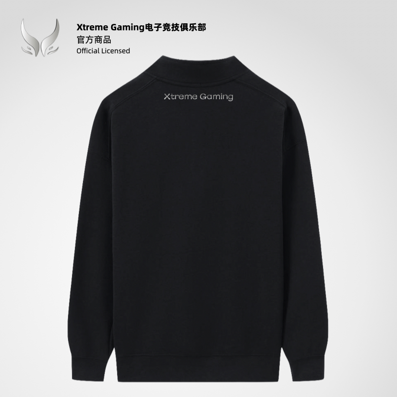 XtremeGaming电竞官方选手拉链训练黑色夹克外套XG队服Ame同款 - 图0