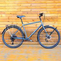 LKLM cheerless 318 single disc travel steel frame bike long distance riding bike Sichuan Tibetan Cycling commute