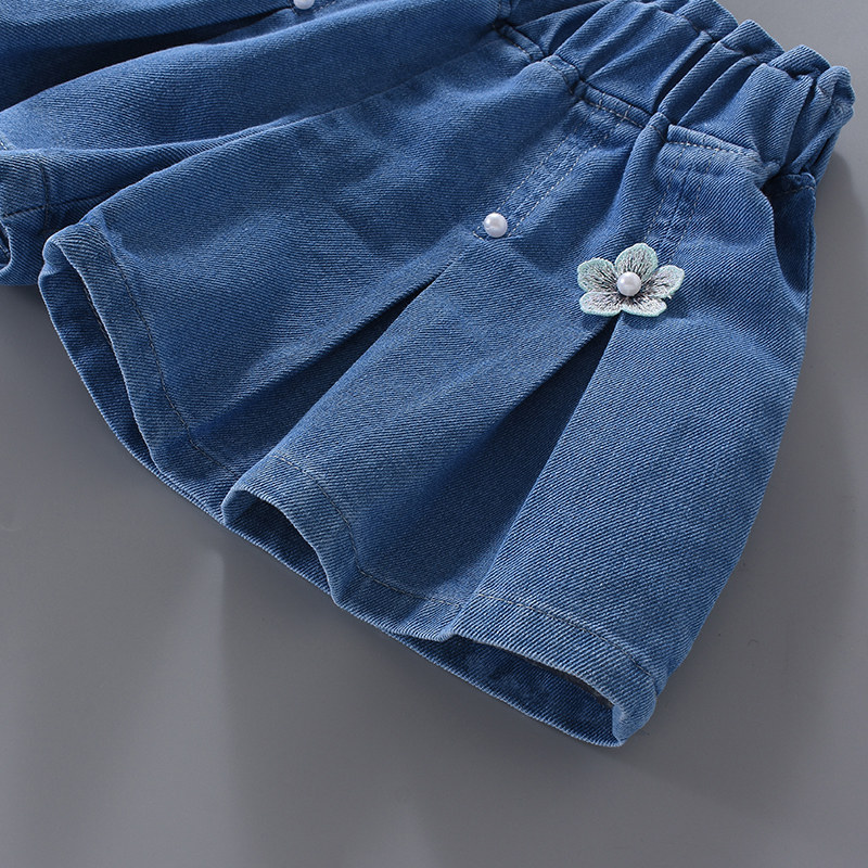 女童软牛仔短裤夏季薄款儿童韩版宽松热裤2024新款中小童女孩裤子,淘宝优惠券,粉丝福利购,淘宝优惠卷