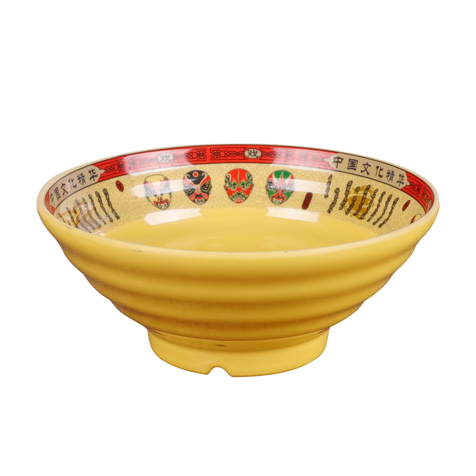 脸谱冒菜专用碗面碗面馆密胺餐具毛血旺酸菜鱼大盆碗商用麻辣烫碗