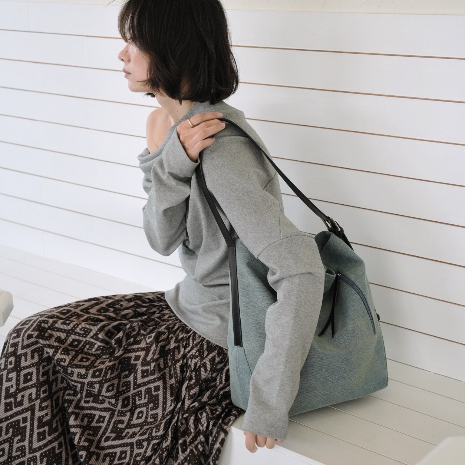 Oohhygge.复古大容量水桶包可调节肩带单肩斜挎百搭日常通勤包包,淘宝优惠券,粉丝福利购,淘宝优惠卷