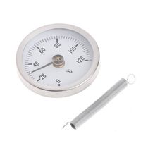 Pipe Clip-On Dial Thermomometer Panel Meter Temperature