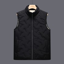 Fitness Warm Winter Kan Shoulder Waistcoat Manic Collar Lamb Suede Pure cotton clothes jacket Bottoms Sports Running Vests