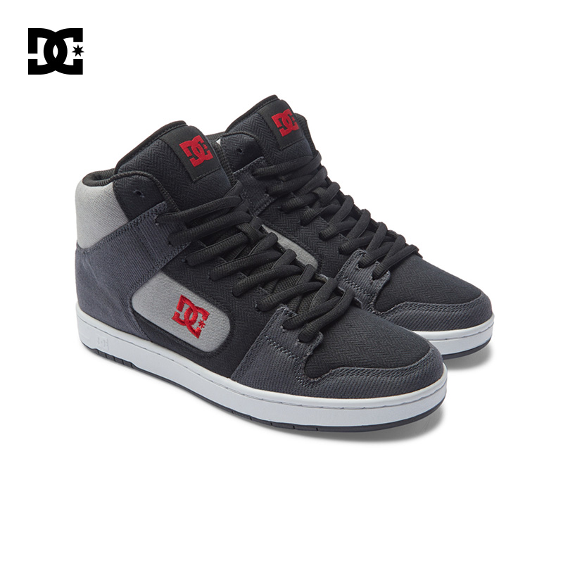 DCSHOES MANTECA 4 HI 经典款 高帮舒适休闲缓震滑板鞋系带运动鞋 - 图3