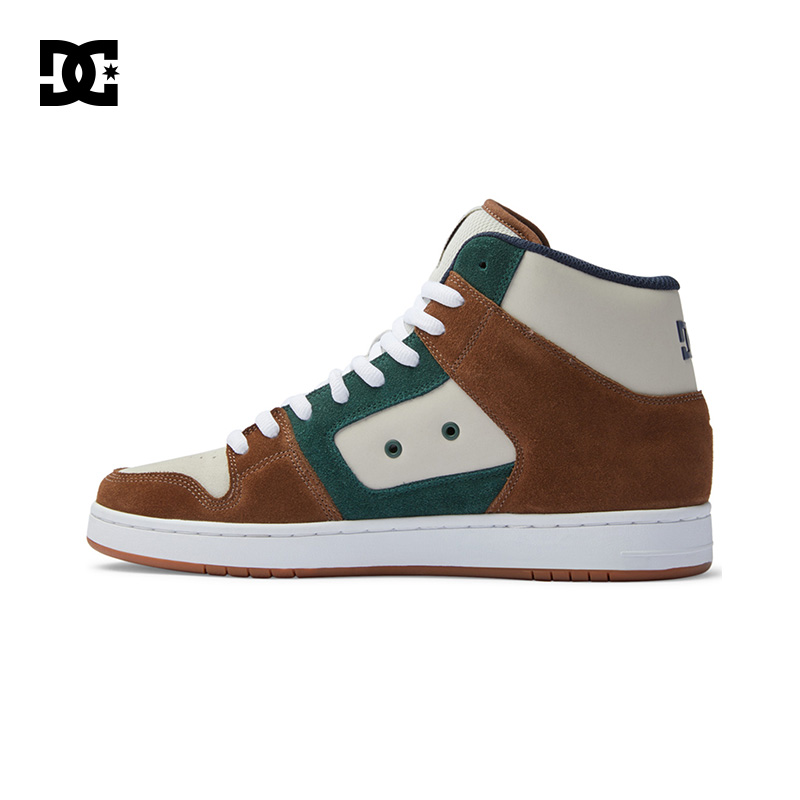 DCSHOES  MANTECA 4HI S绒面耐磨橡胶大底高帮滑板鞋休闲运动鞋 - 图0