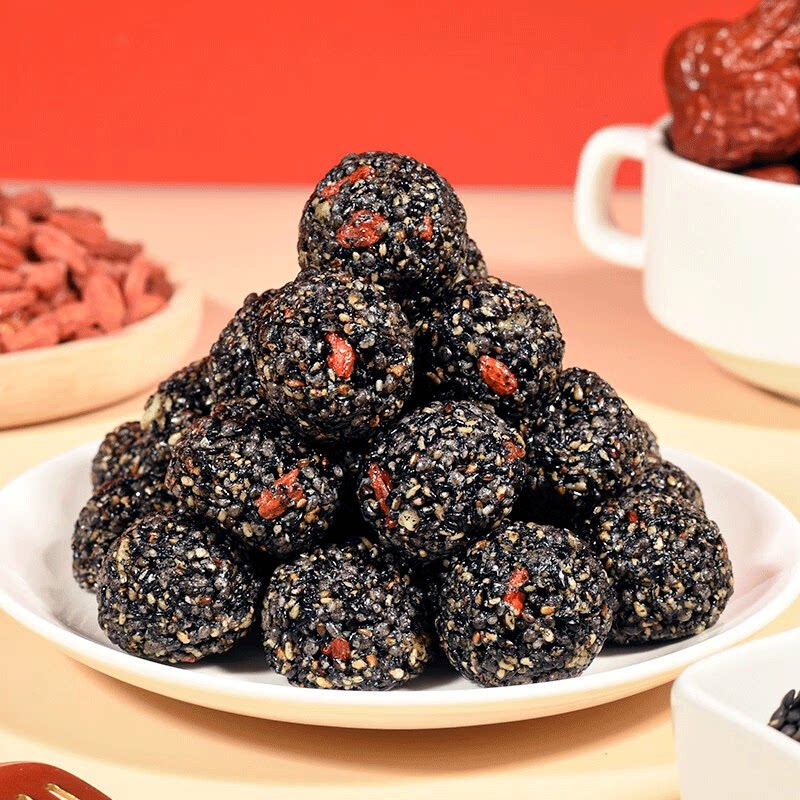 五珍黑芝麻丸健康无添加黑芝麻丸独立包装九蒸九晒传统工艺