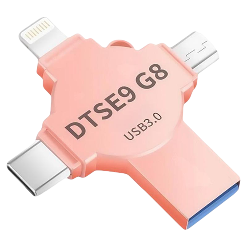 U盘至尊四合一大容量3.0高速适用苹果华为手机电脑车载优盘刻字 - 图3